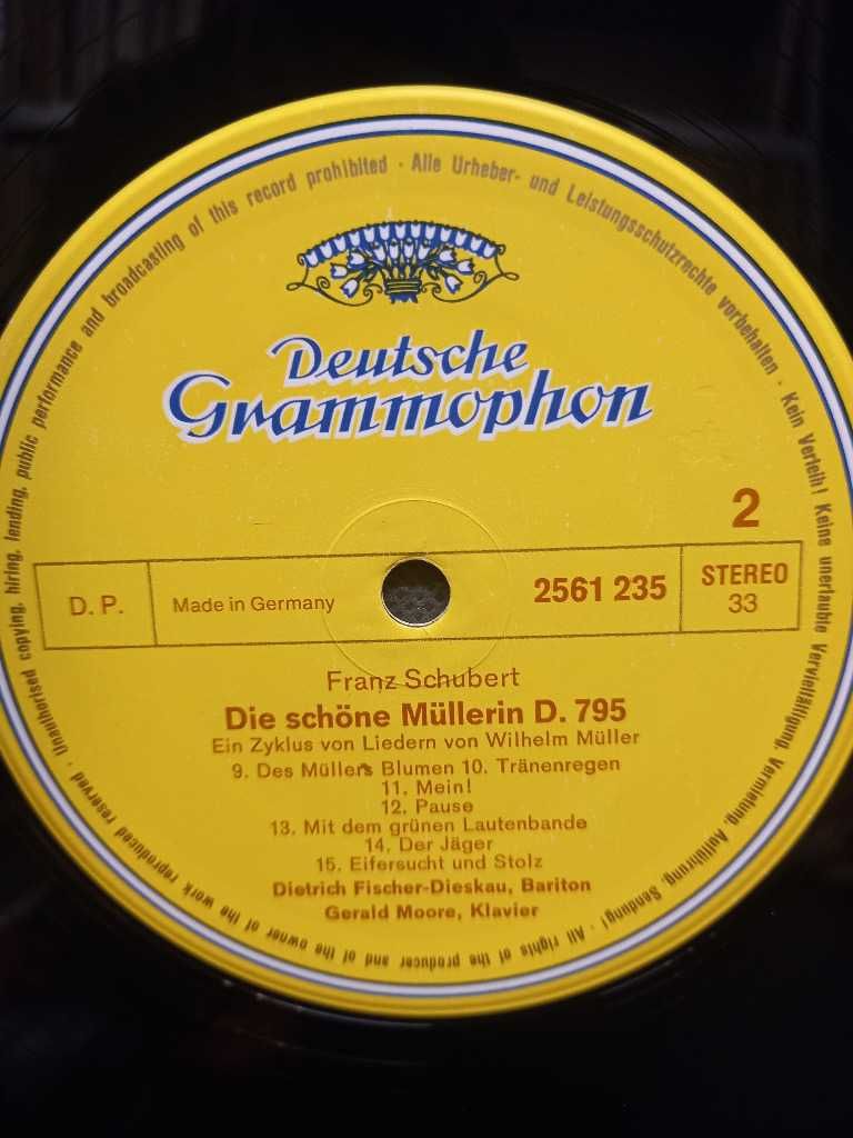 Franz Schubert.Lieder Volume 3. Box Set 4 x płyta winylowa