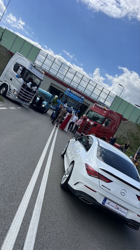 Auto do ślubu ! Mercedes CLA w pakiecie AMG