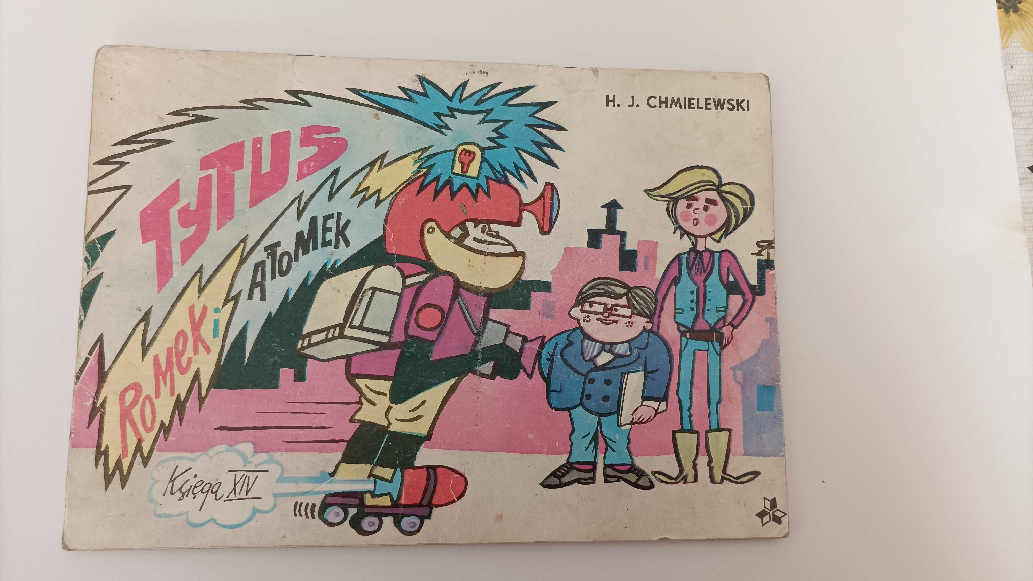 Kultowe komiksy "Tytus, Romek i A'Tomek" Papcia Chmiela 6 tomów