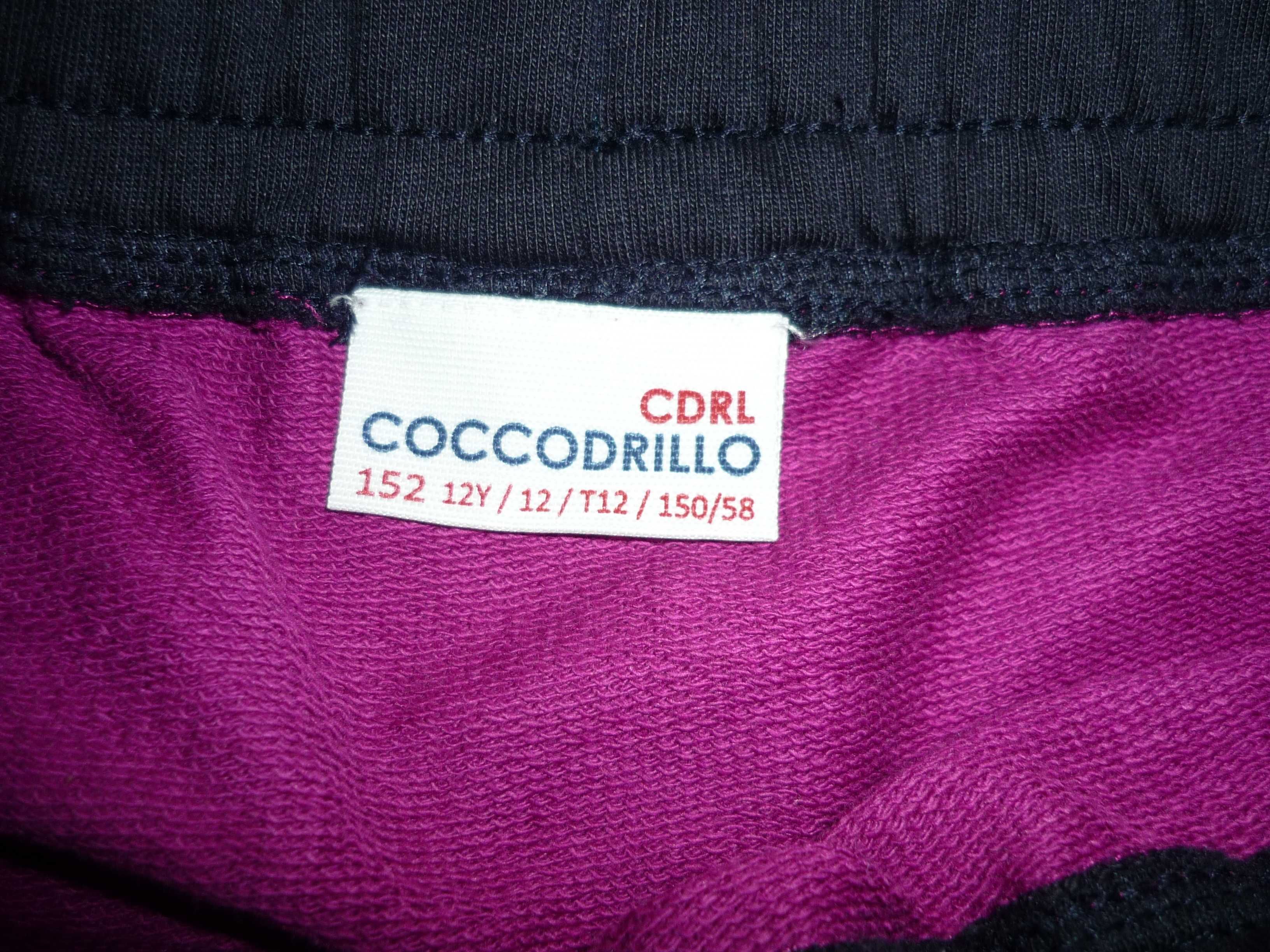 Fioletowa spódnica Coccodrillo 11-12 lat + krótkie spodenki Mohito
