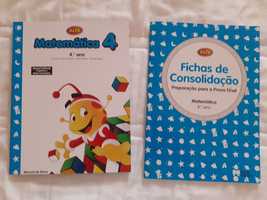 MANUAL E CADERNO DE FICHAS
Alfa - Matemática 4 - 4.º Ano