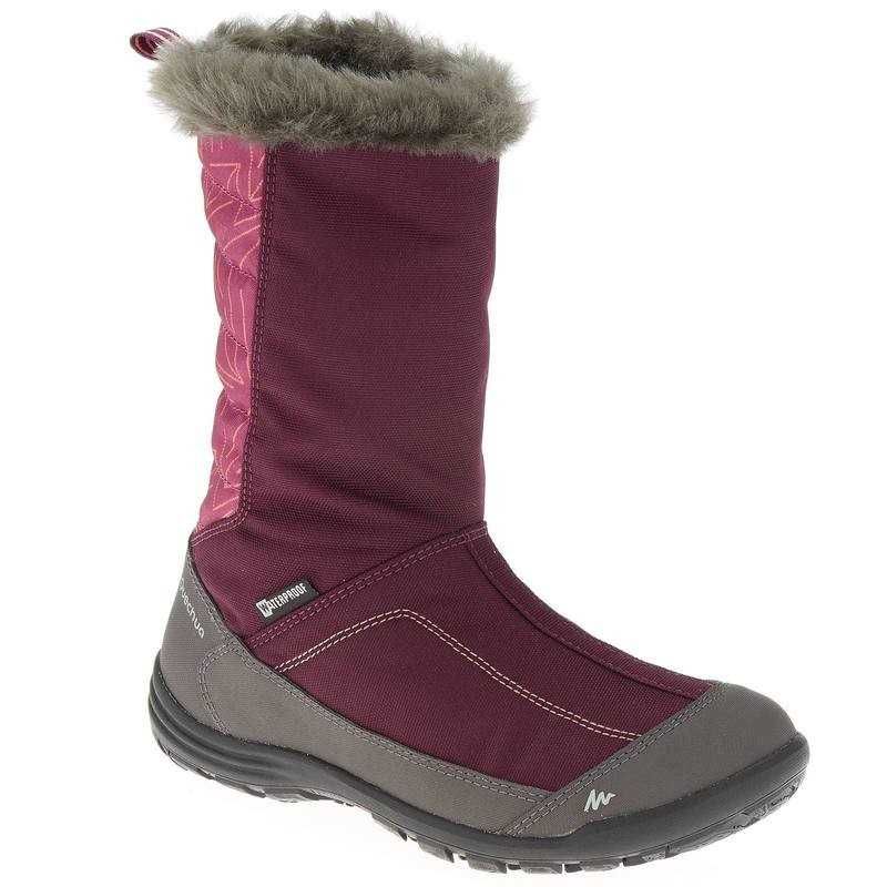 QUECHUA TIKA Buty Zimowe Damskie Śniegowce Kozaki Ocieplane NOWE # 37
