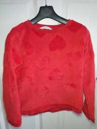 Czerwona bluza firmy H&M