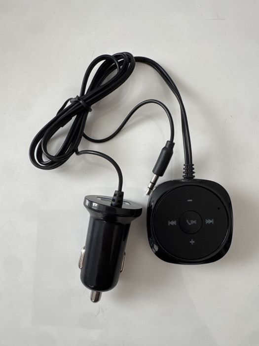 Transmiter Adapter Bluetooth Aux Jack ładowarka samochodowa