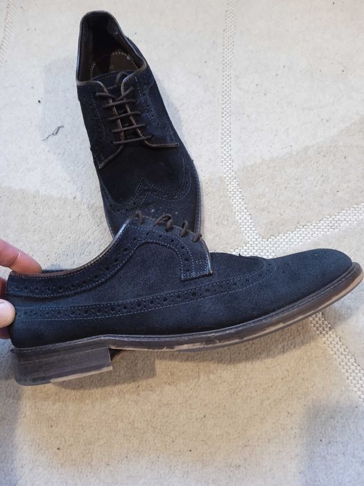 Продам чоловічі замшеві туфлі бренду Devred