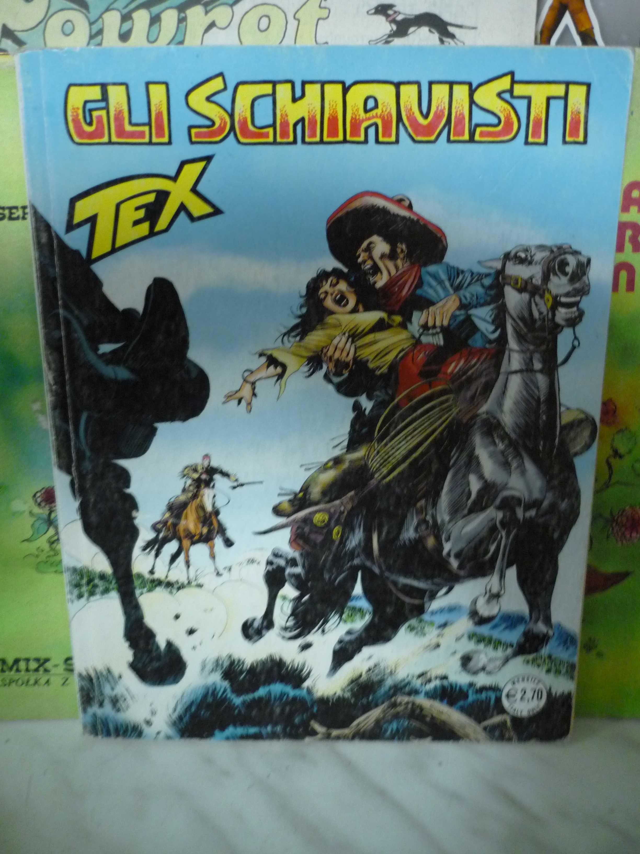 Gli Schiavisti , Tex , komiks w języku włoskim.