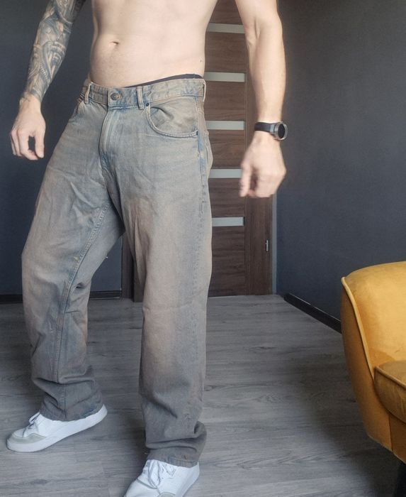 Spodnie męskie Zara Oversize NOWE bez metki