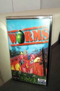 Worms - Gry Dla Amiga Stacja Dyskietki Mysz 500 / 600 / 1200 BIG BOX