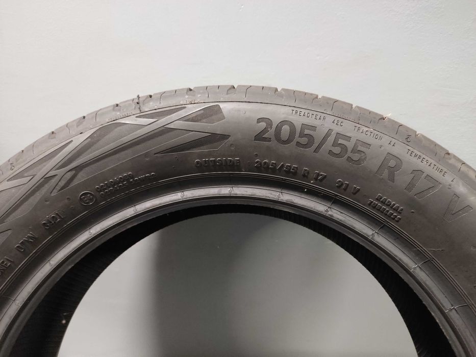 2x205/55R17 Continental EcoContact 6, NOWE, 2021 rok, 91V