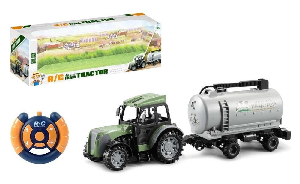 Traktor zdalnie sterowany pudełko,524x126 mm