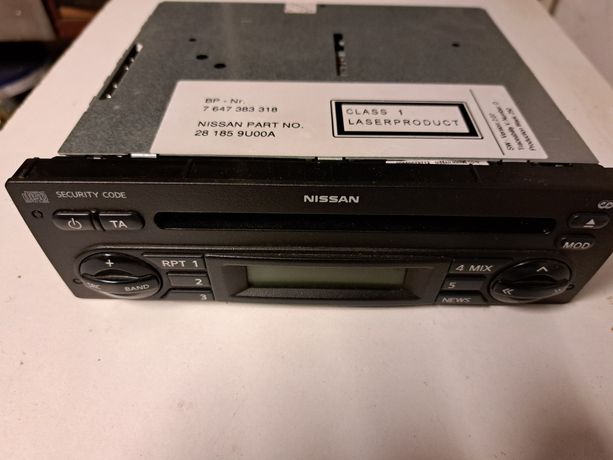 Radio Blaupunkt Nissan 1-DIN