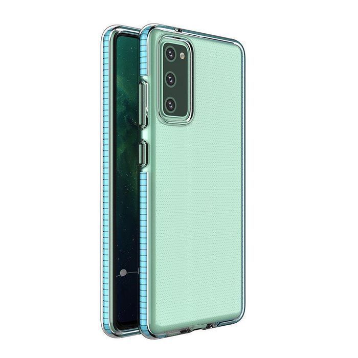 Pokrowiec Żelowe Etui Spring Case Samsung Galaxy A72 4G Niebieski