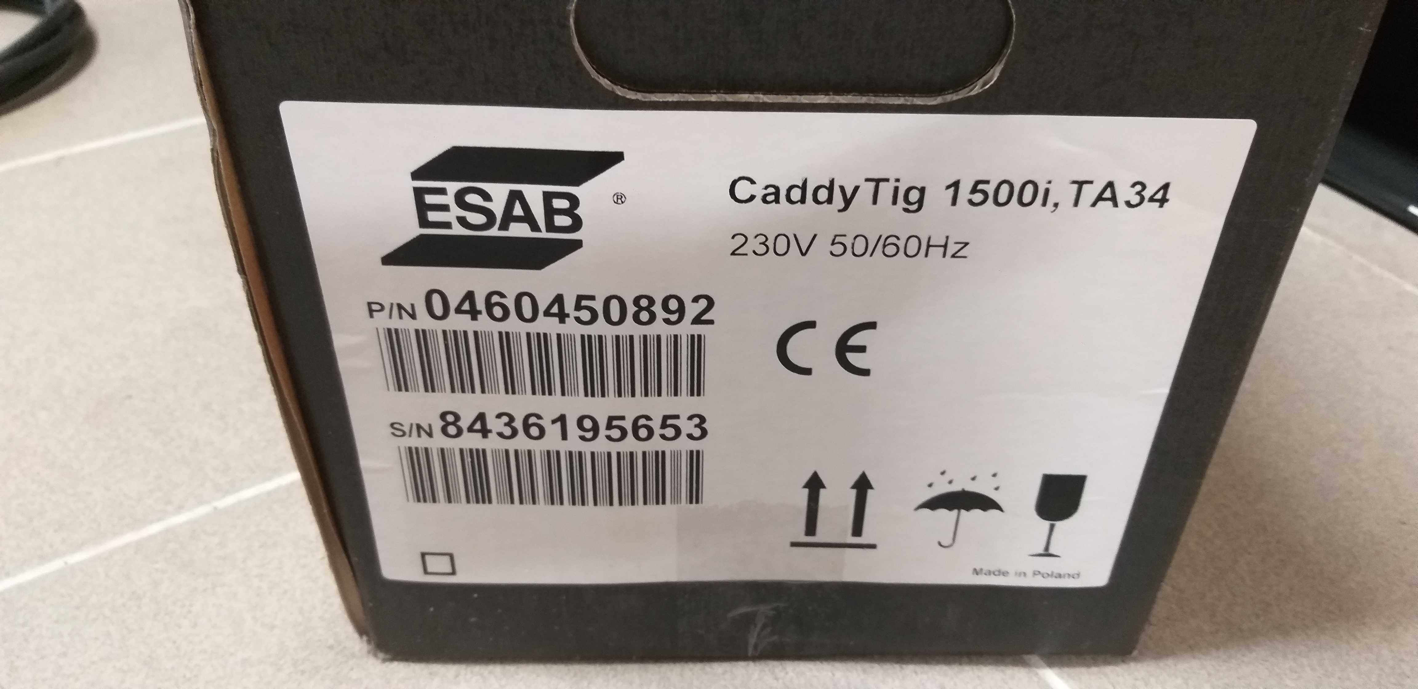 Spawarka ESAB Caddy TIG 1500i TA34 Nowa