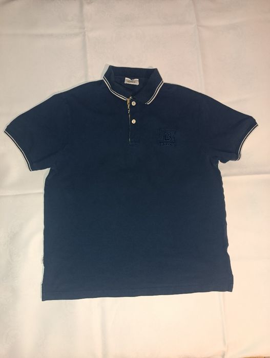 Koszulka Polo Burberry - unikalna wersja na zatrzaski.