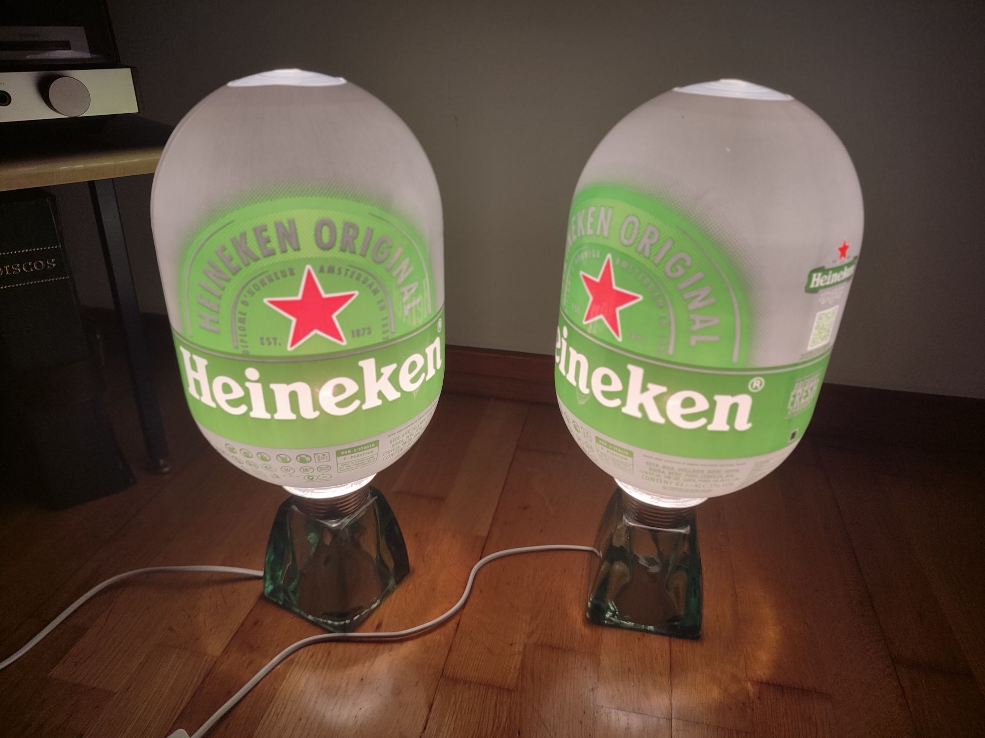 Últimos 3 Candeeiros cerveja Heineken