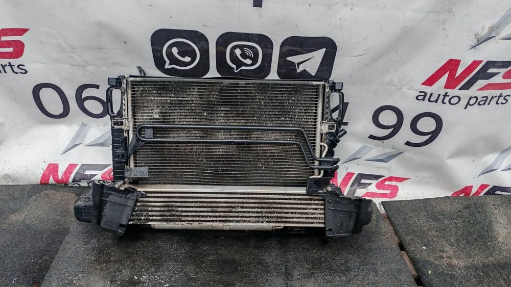 Касета радіаторів mercedes w211 2.2 CDI