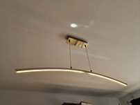 Lampa led piękna glamour
