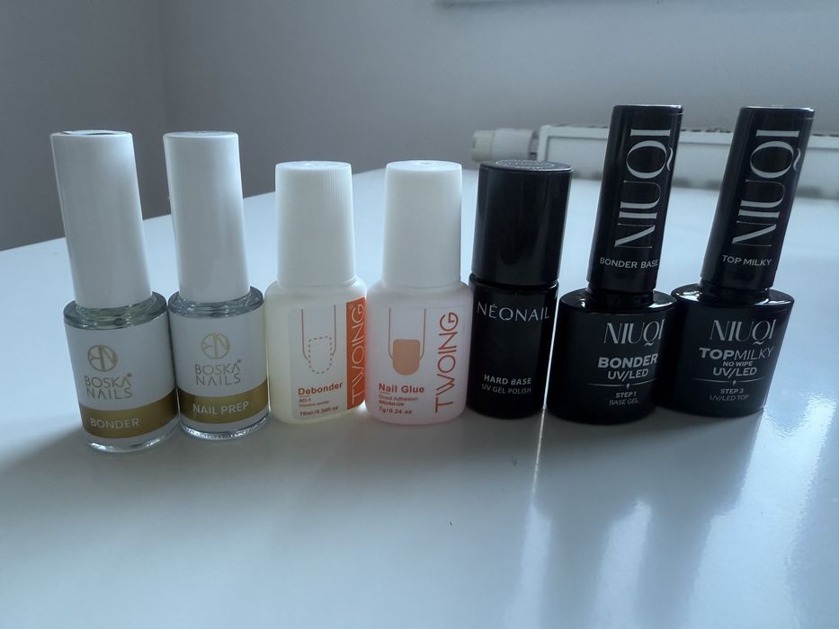 Lampa LED + alcesoria do przedłużania paznokci