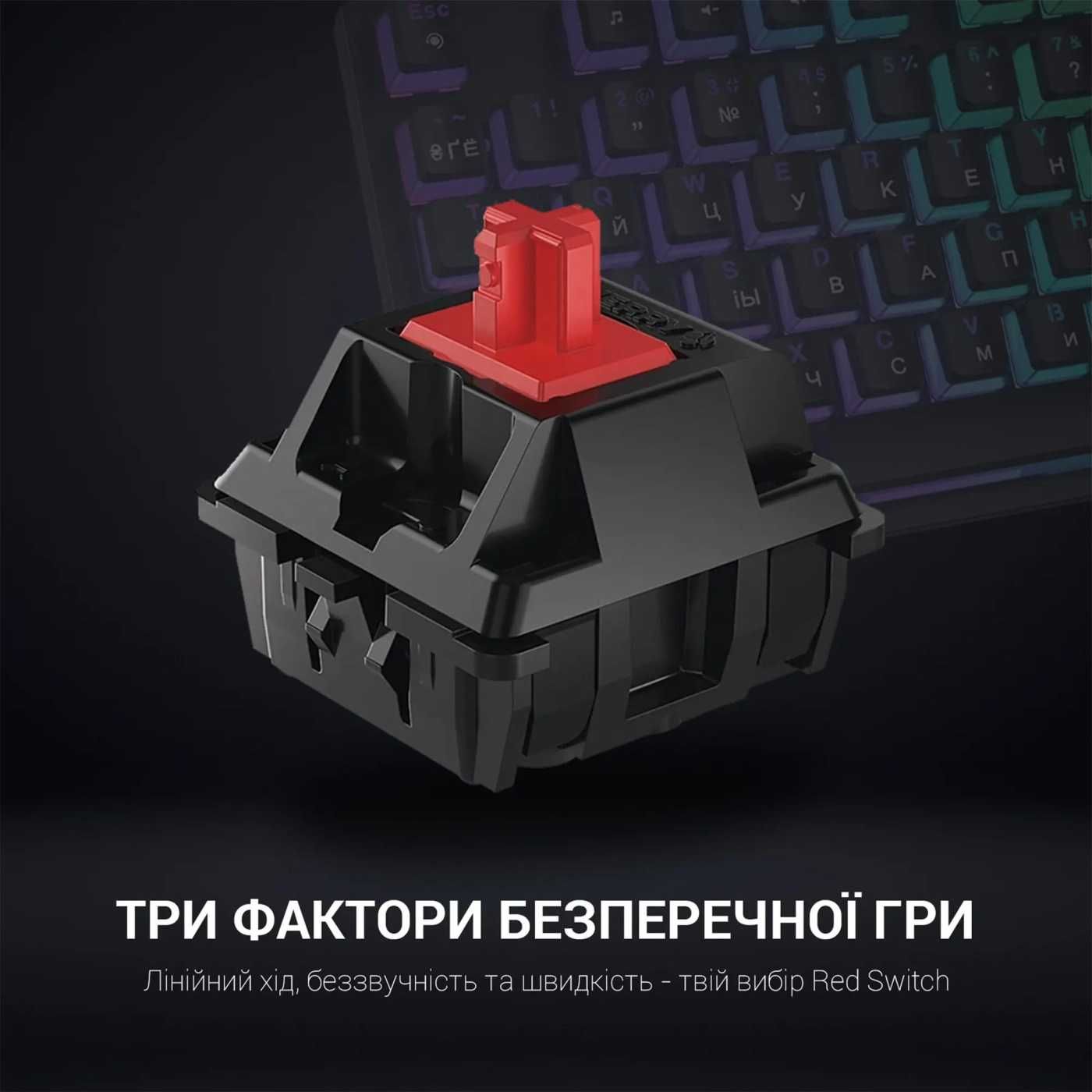 Механическая клавиатура GamePro MK85R Red Switch