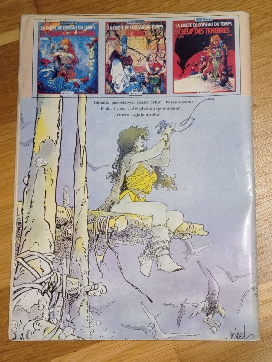 Fantastyka Komiks zeszyt 1 lipiec 1990 Muszla Ramora De Loisel