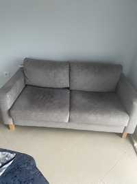 Sofa szara  2-osobowa