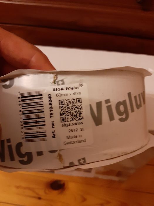 Taśma Siga wigluv do membrany dachowej uszczelnienie okien komina