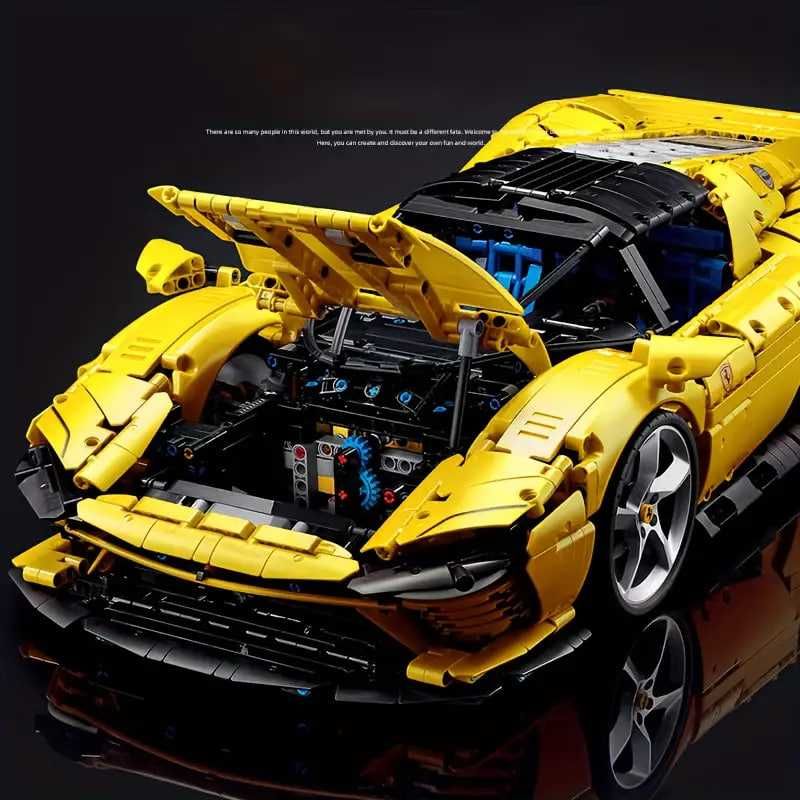 Конструктор Technic Ferrari Daytona SP3 [42143]. 3776+ деталей.