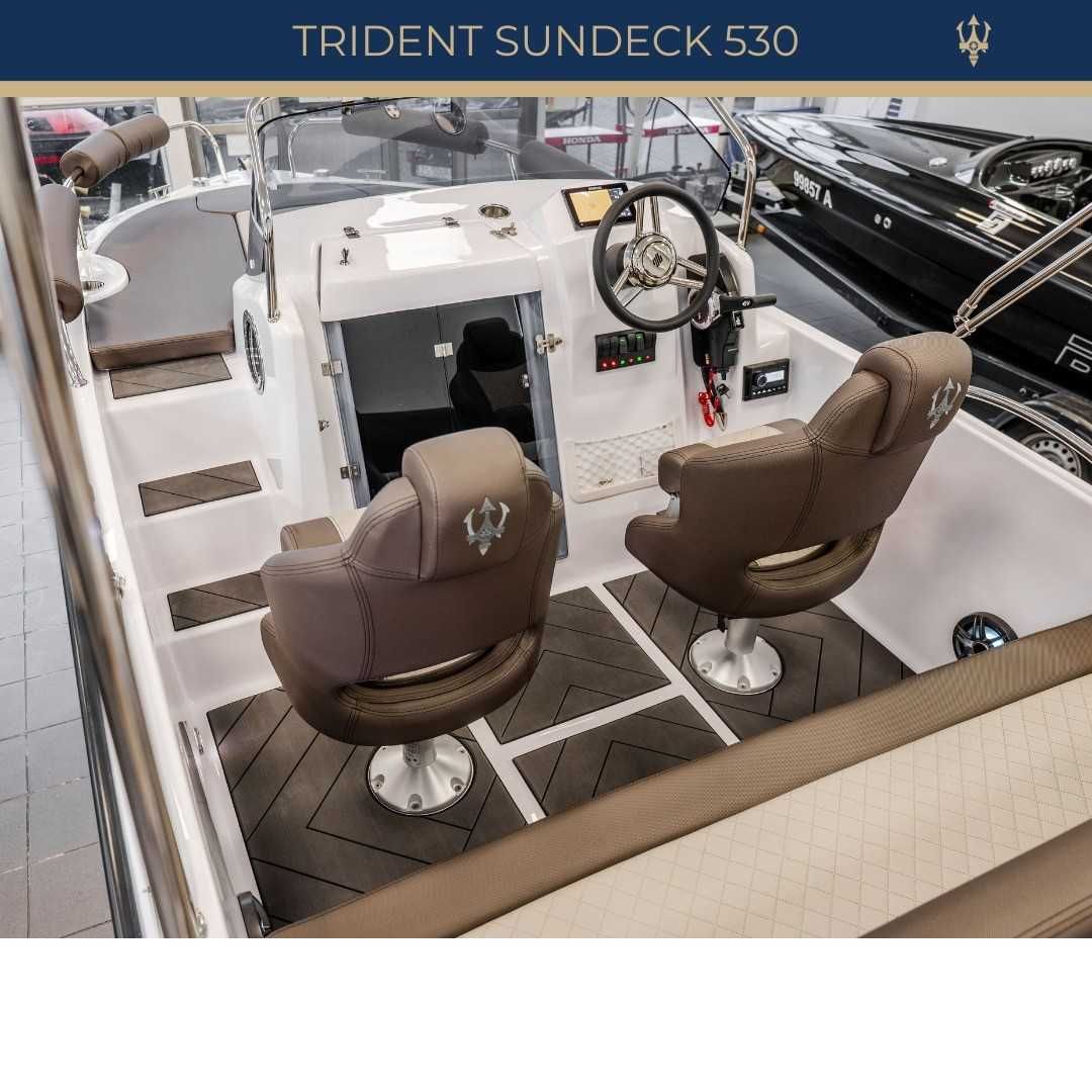 Łódź Motorowa Trident 530 SUNDECK