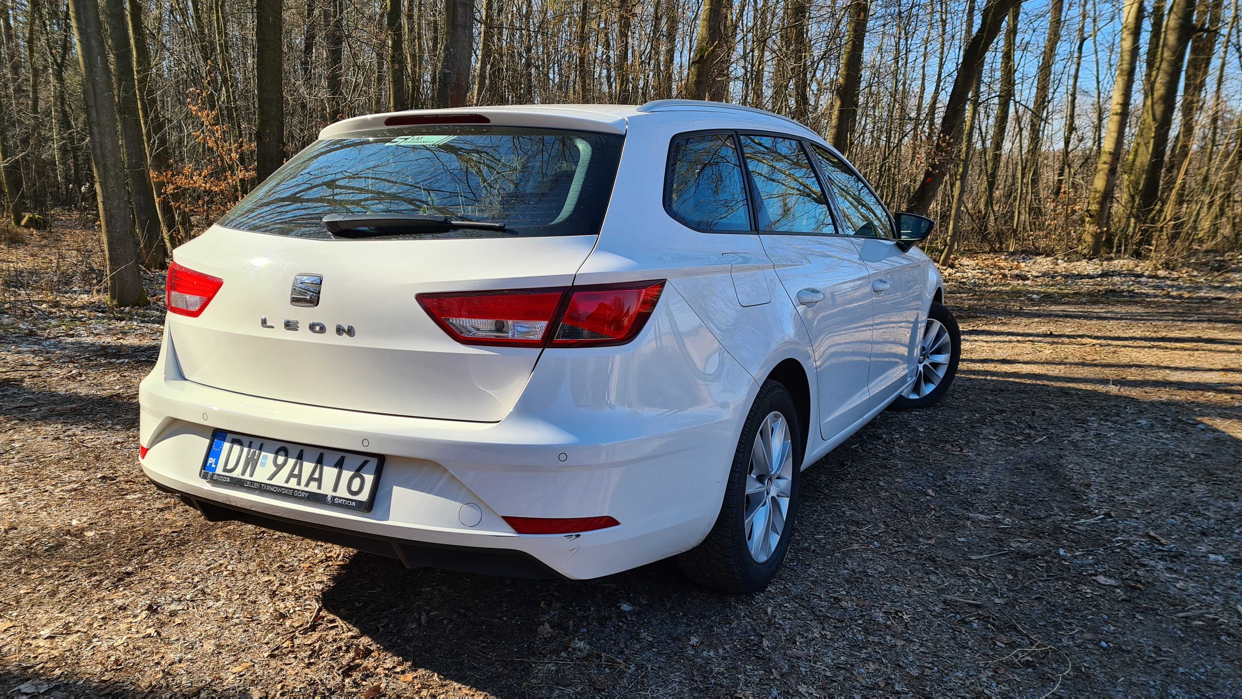 Wynajem Seat Leon kombi 2018 1,6 TDI 110KM