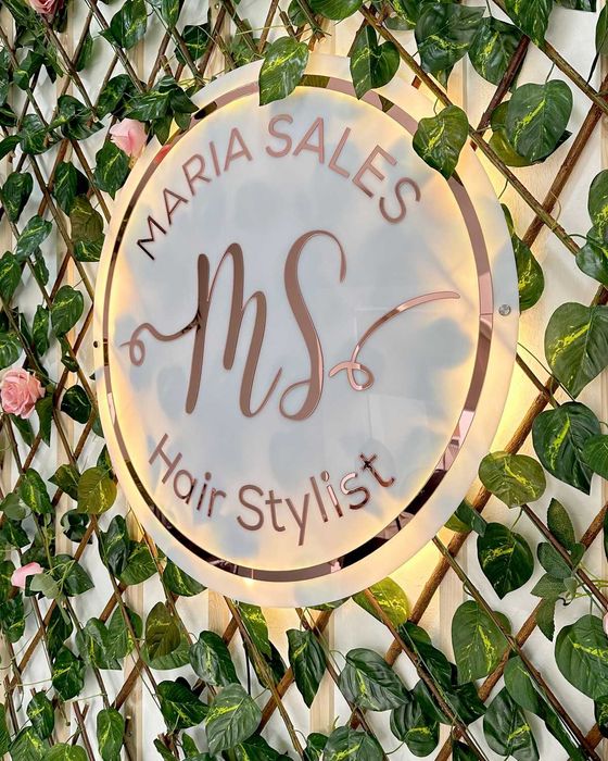 Placa em Acrílico com LED