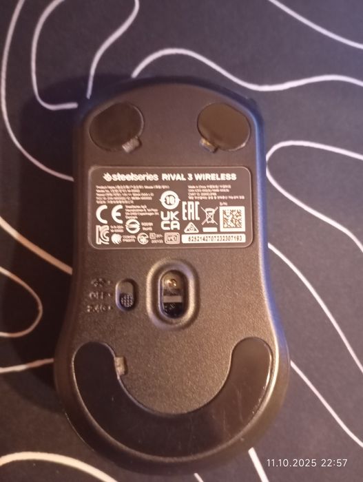 myszka bezprzewodowa rival 3 wireless
