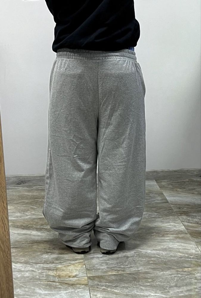 Широкі нові сірі спортивки Baggy Sweatpants широкие штаны серые багги