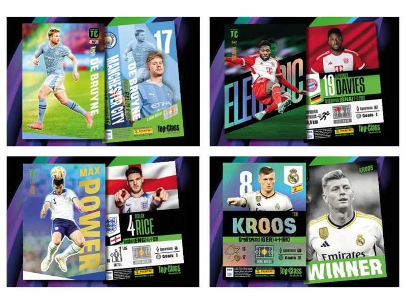 Zestaw Karty piłkarskie PANINI TOP CLASS 2024 Album + FATPACK!