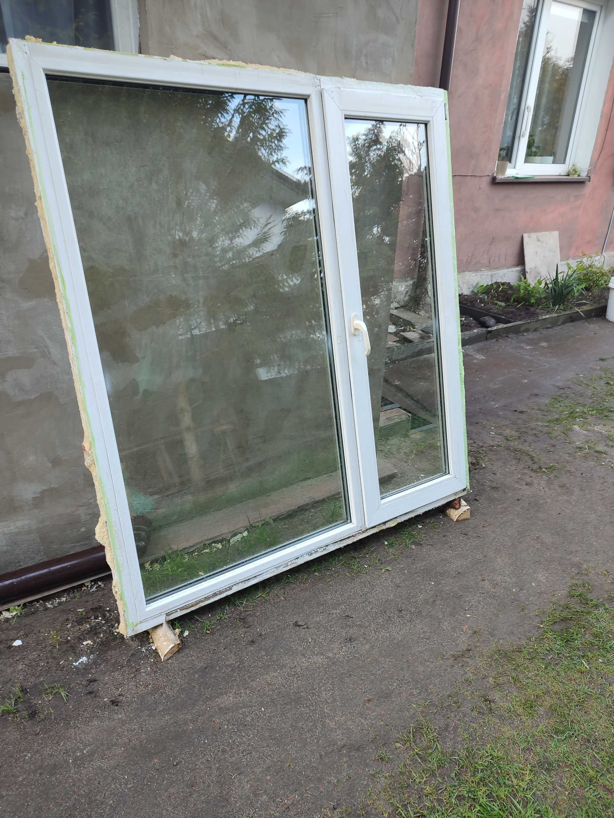 Okno 164/154 cm z demontażu