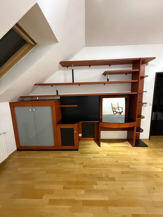 Mebin Meblościanka / biurko / toaletka z lustrem - stan bardzo dobry