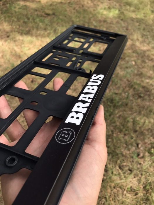 рамка номерного знака авторамки Audi Mercedes S-LINE AMG Brabus R-line