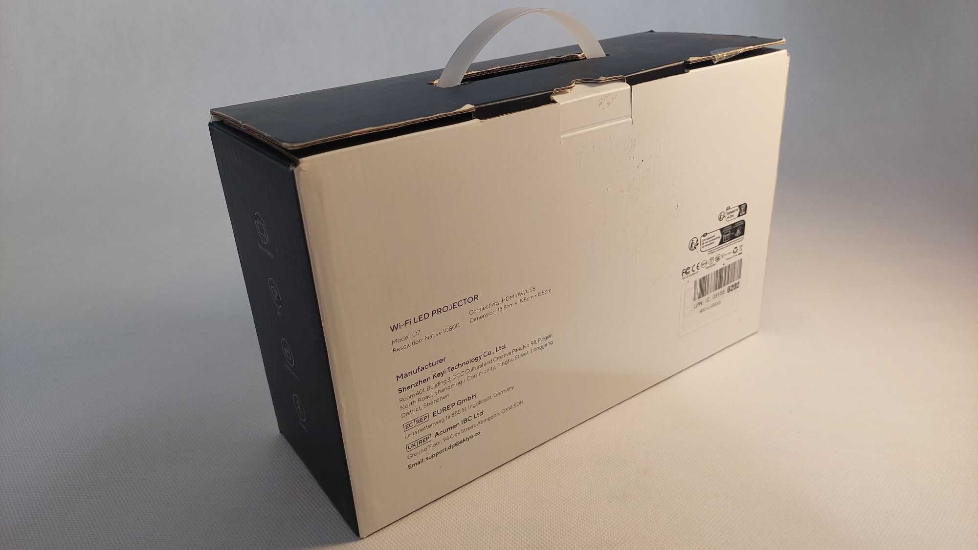 Sprzedam Projektor - Akiyo Wi-Fi Projector LED O7