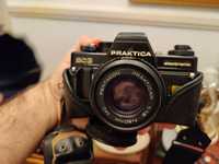 Máquina fotográfica Praktica BC 3 com lente 50mm analógica