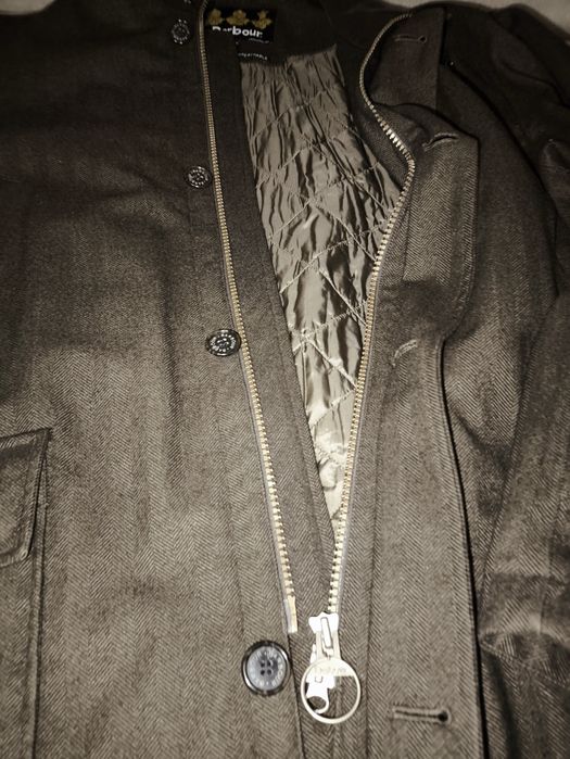 Куртка barbour herringbone challenger
