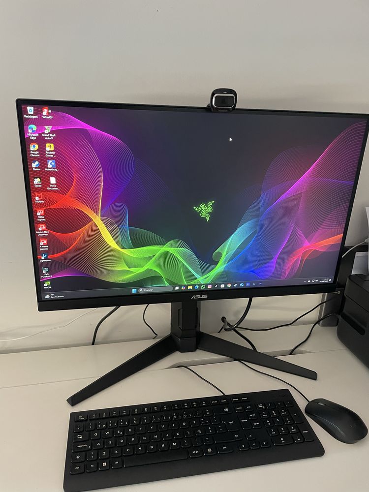 Desktop Lenovo LOQ Tower Gen 9 Gaming 32GB RAM+ Monitor Asus