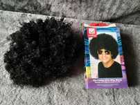 Peruka Afro czarna