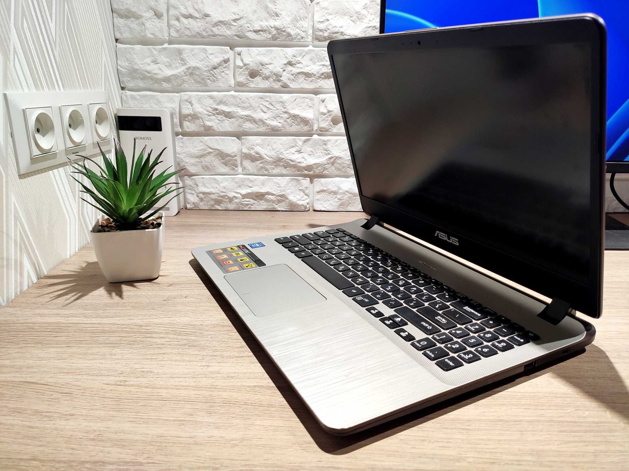 Для работы и учебы ASUS 15.6|FHD|N4000|DDR4|SSD240|+ запас под апгрейд