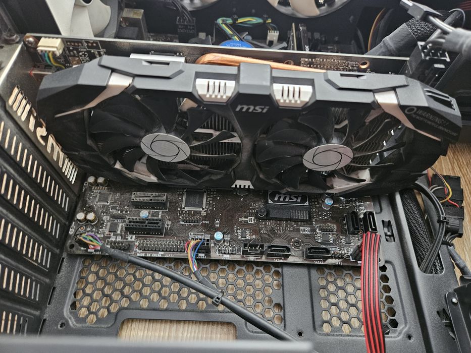 Komputer 100% sprawny + monitor rtx 1060 i5 7600
