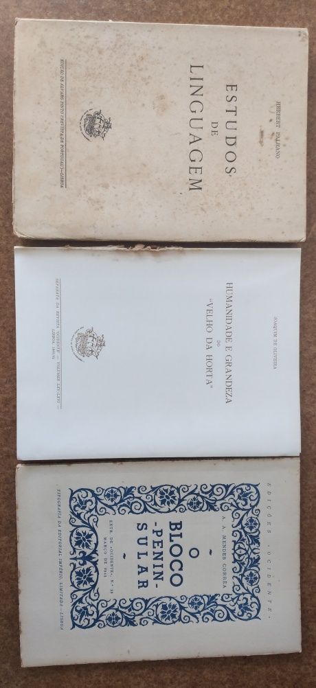 24 livros antigos publicados durante o Estado Novo - 1as e 2as edições