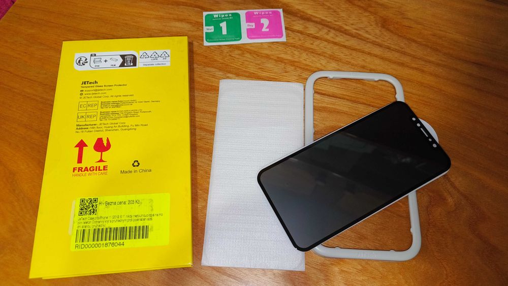 Szkło hartowane pełne do Apple iPhone 11 nowe