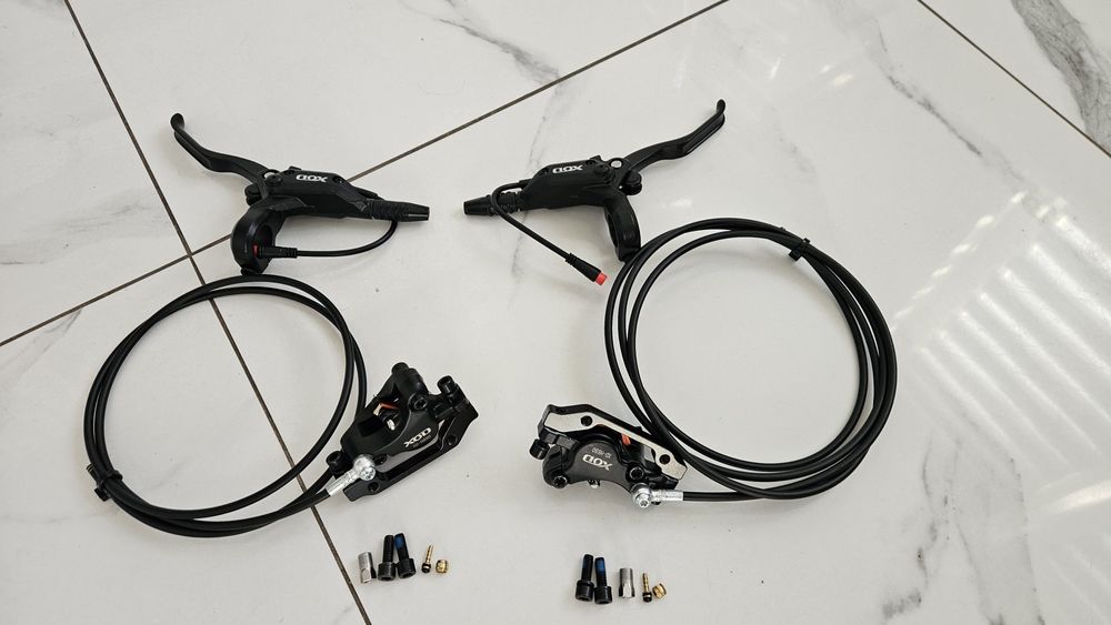 Hamulce XOD hydrauliczne do hulainogi KuKirin G2 Max przód i tył kompl