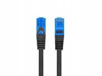 Patchcord S/FTP 6a Lanberg RJ45 / RJ45 0,5 m czarny