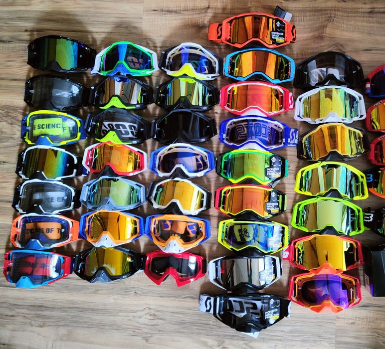 Маски 100% Racecraft та Armega, Scott Prospect, Leatt 6.5