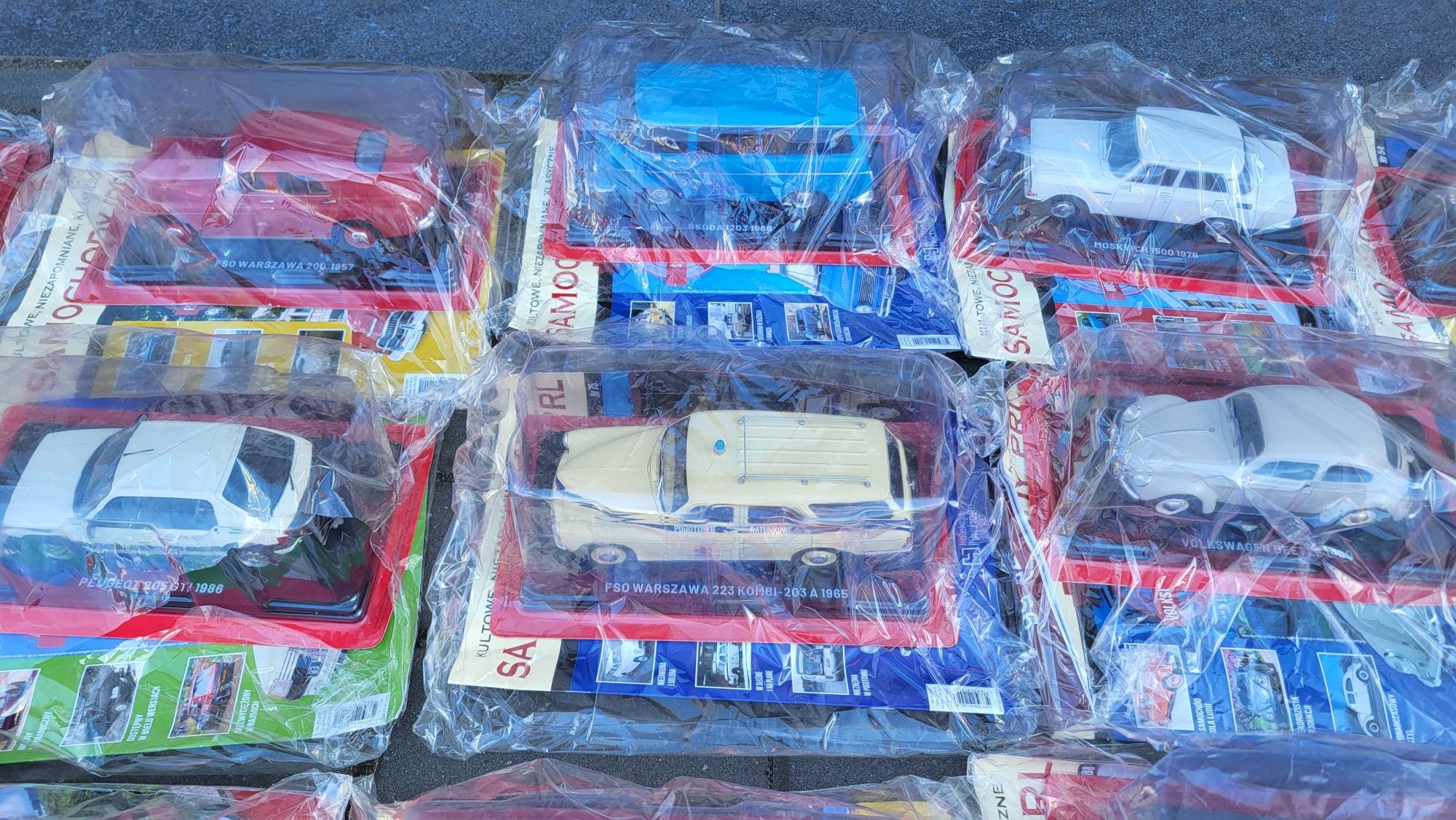 Kultowe samochody prl hachette 1:24 deagostini 1:43 polonez syrena zuk