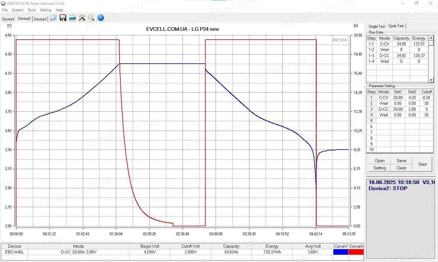 Акумуляторний модуль 60V на 1.94kWh – 16S 34Ah LG Li-ion